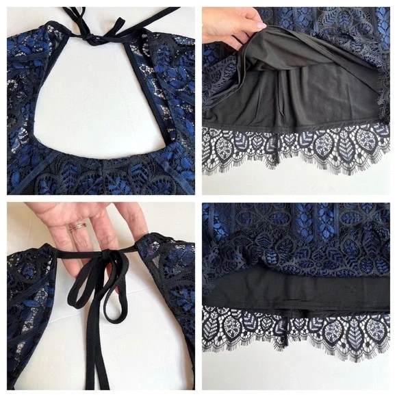 sachin and babi light blue dress For Love & Lemons Lyla Cocktail Dress
